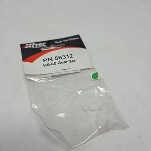 Hitec Replacement Servo Gear Set HS-60 Part HRC56312 NIP